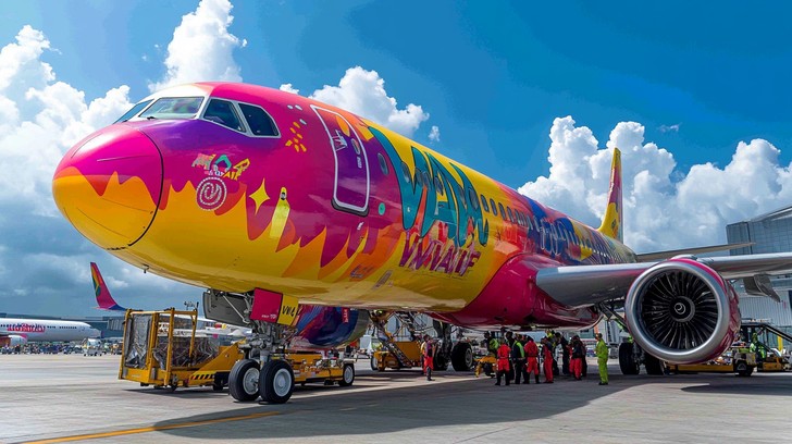 Passenger aircraft for corporate flights and business travel
